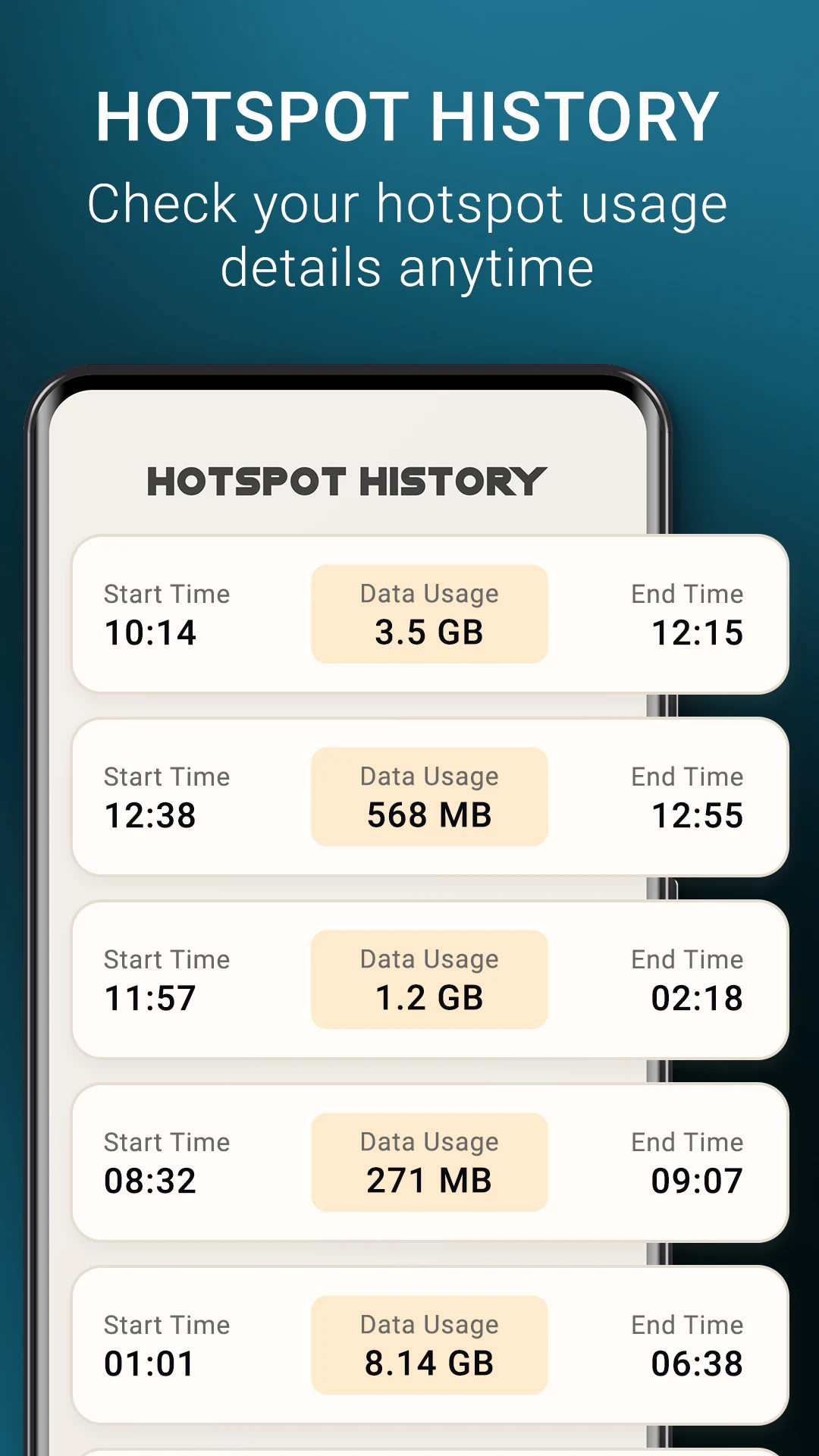 WiFi Hotspot Share & Manage screenshot